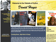 Tablet Screenshot of danielhayes.com